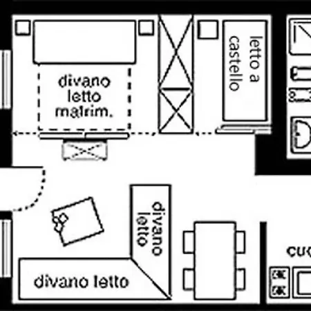 Appartement Bilocale Cervinia Cielo Alto *
